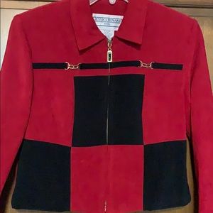 RedBlack UltraSuede Look/Feel Petit Blazer